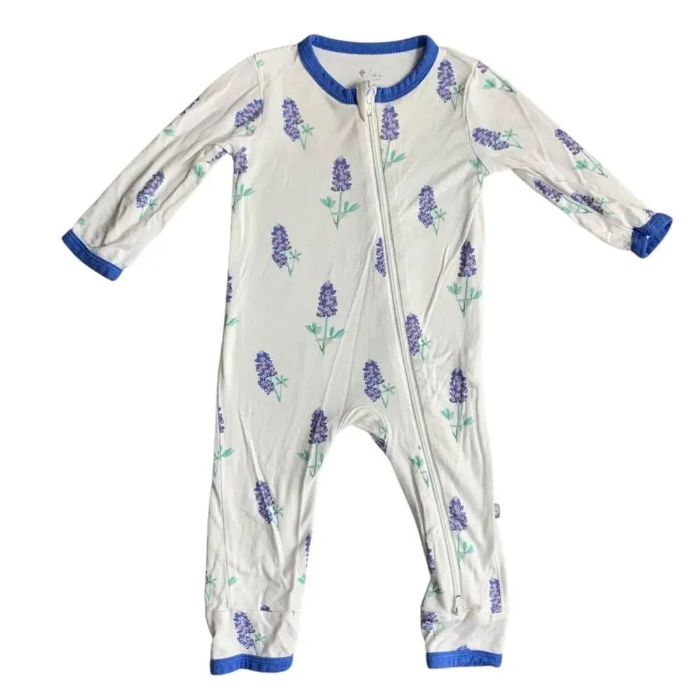 Kyte Baby Bluebonnet Bamboo Romper